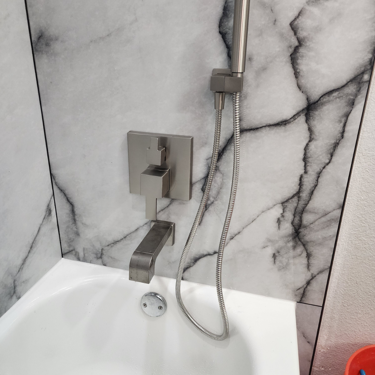 Mountain AZ Plumbing bathtub faucet installation.
