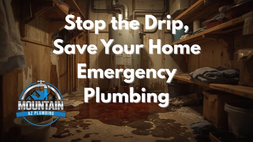 Stop the Drip, Save Your Home blog image. East Valley Plumbing Mountain AZ Plumbing.